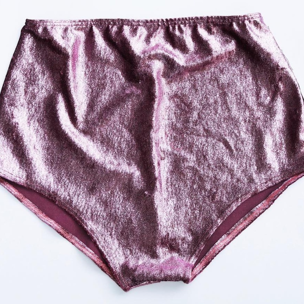 Rave With Mi Gente Pixie Velvet Hot Shorts